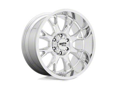 Moto Metal MO806 Chrome 6-Lug Wheel; 20x10; -18mm Offset (22-24 Bronco Raptor)