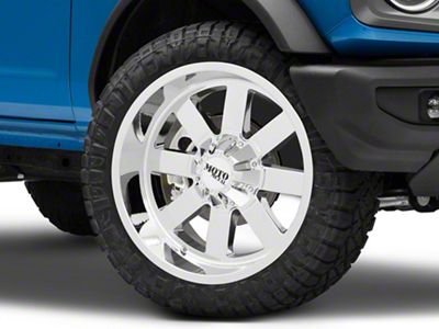 Moto Metal MO962 Chrome 6-Lug Wheel; 22x10; -18mm Offset (21-24 Bronco, Excluding Raptor)