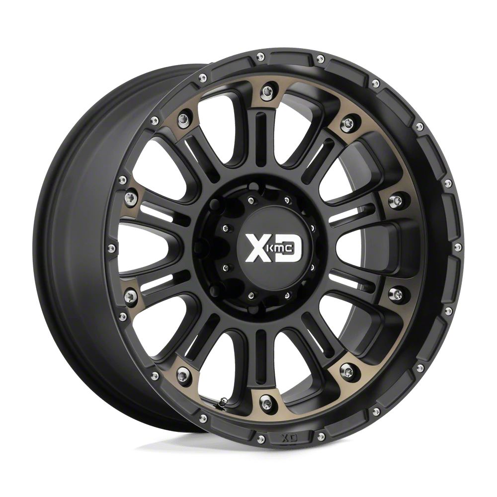 Moto Metal Bronco MO975 Satin Black Milled 6-Lug Wheel; 17x9; 18mm ...