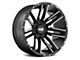 Moto Metal MO978 Razor Satin Black Machined 6-Lug Wheel; 20x10; -24mm Offset (22-24 Bronco Raptor)