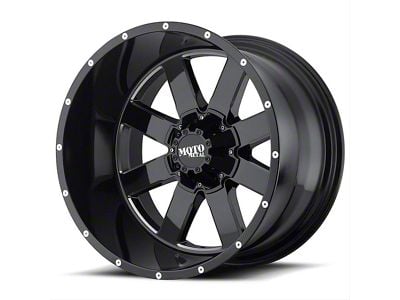 Moto Metal MO962 Gloss Black Milled 6-Lug Wheel; 17x10; -24mm Offset (22-24 Bronco Raptor)