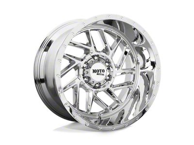 Moto Metal Breakout Chrome Wheel; 20x10 (20-24 Jeep Gladiator JT)