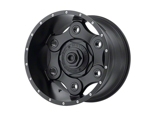 Moto Metal Link Blackout Wheel; 18x10 (20-24 Jeep Gladiator JT)