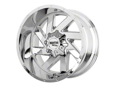 Moto Metal Melee Chrome Wheel; 20x12; -44mm Offset (20-24 Jeep Gladiator JT)