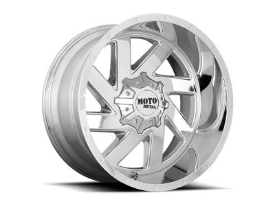 Moto Metal Melee Chrome Wheel; 20x9; 18mm Offset (20-24 Jeep Gladiator JT)