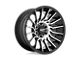 Moto Metal MO807 Gloss Black Machined Wheel; 20x10 (20-24 Jeep Gladiator JT)