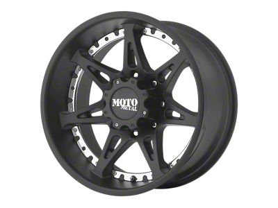 Moto Metal MO961 Satin Black Wheel; 18x10; -24mm Offset (20-24 Jeep Gladiator JT)