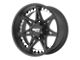 Moto Metal MO961 Satin Black Wheel; 18x10; -24mm Offset (20-24 Jeep Gladiator JT)