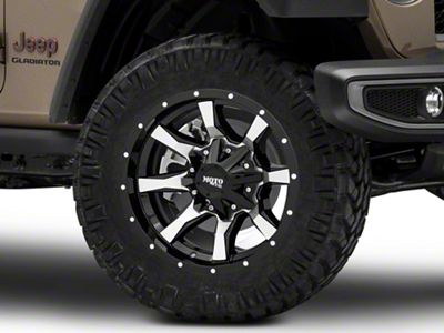 Moto Metal MO970 Gloss Black Machined Wheel; 20x9 (20-24 Jeep Gladiator JT)