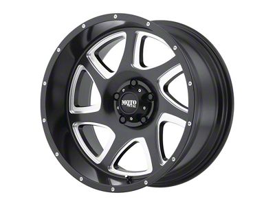 Moto Metal MO976 Satin Black Milled Wheel; 20x10 (20-24 Jeep Gladiator JT)