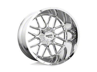 Moto Metal Siege Chrome Wheel; 20x9; 0mm Offset (20-24 Jeep Gladiator JT)