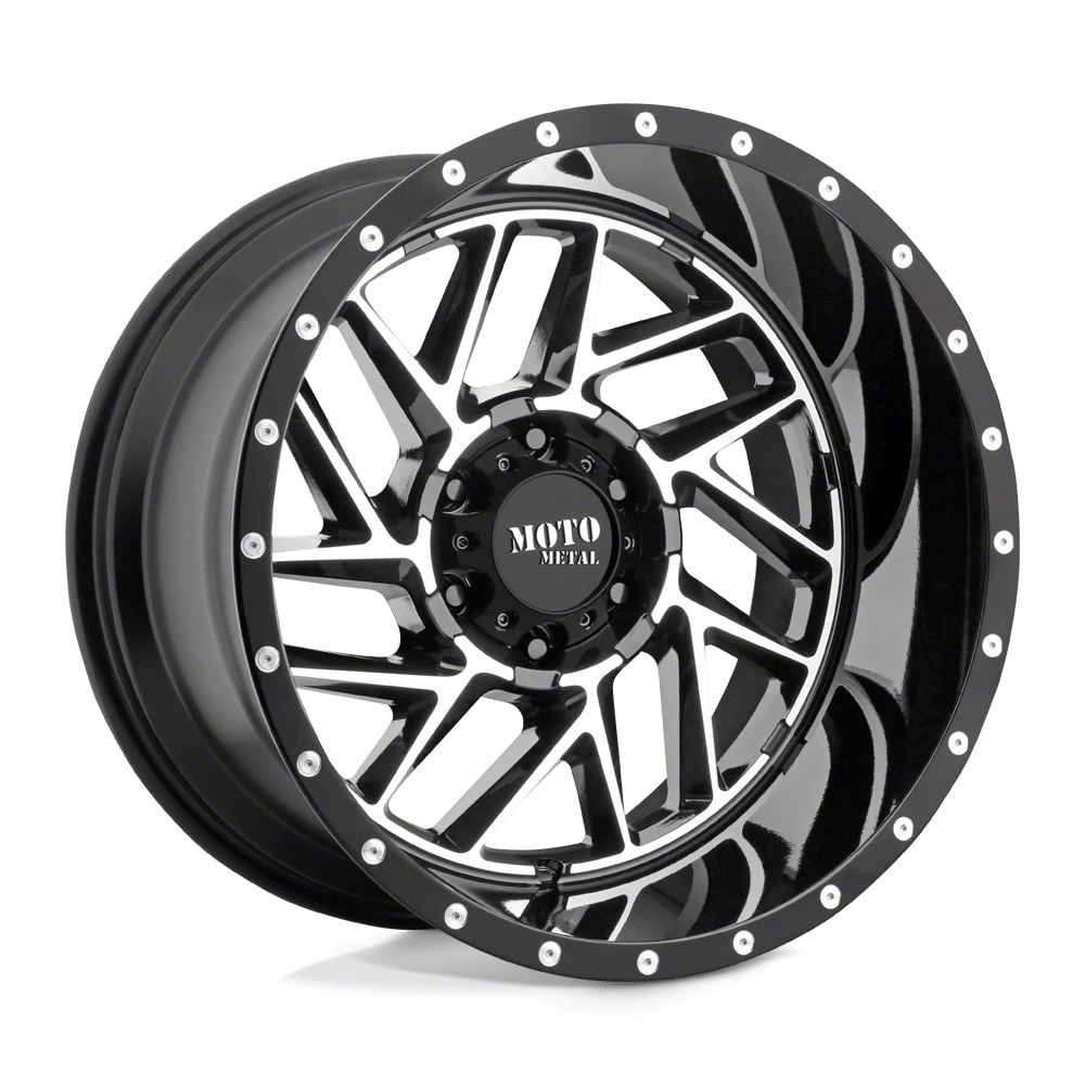 Moto Metal Jeep Grand Cherokee Breakout Gloss Black Machined Wheel ...