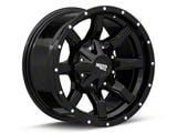 Moto Metal MO970 Gloss Black with Milled Lip Wheel; 18x10; -24mm Offset (11-21 Jeep Grand Cherokee WK2)