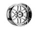 Moto Metal Folsom Chrome Wheel; 20x9 (07-18 Jeep Wrangler JK)