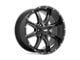 Moto Metal MO970 Semi Gloss Black Milled Wheel; 20x9; 0mm Offset (07-18 Jeep Wrangler JK)