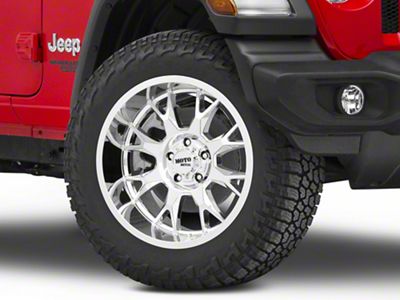 Moto Metal MO806 Chrome Wheel; 20x10; -18mm Offset (18-24 Jeep Wrangler JL)