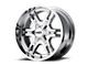 Moto Metal MO969 Chrome with Red and Black Accents Wheel; 18x10; -24mm Offset (76-86 Jeep CJ7)