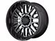 Moto Metal MO802 Gloss Black Machined with Gray Tint 6-Lug Wheel; 22x10; -18mm Offset (16-23 Tacoma)