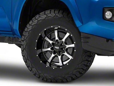 Moto Metal MO970 Gloss Black Machined 6-Lug Wheel; 16x8; 0mm Offset (16-23 Tacoma)