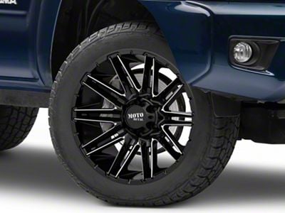 Moto Metal MO998 Kraken Gloss Black Milled 6-Lug Wheel; 20x9; 0mm Offset (05-15 Tacoma)