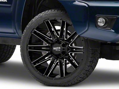 Moto Metal MO998 Kraken Gloss Black Milled 6-Lug Wheel; 22x10; -18mm Offset (05-15 Tacoma)