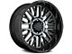 Moto Metal MO802 Gloss Black Machined with Gray Tint 6-Lug Wheel; 20x10; -18mm Offset (17-24 Titan)