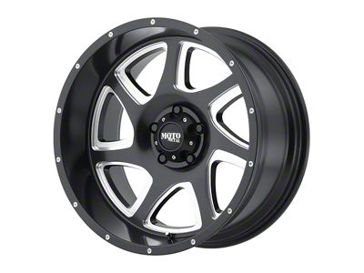 Moto Metal MO976 Satin Black Milled 6-Lug Wheel; 20x10; -24mm Offset (16-24 Titan XD)