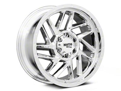 Moto Metal MO985 Breakout Chrome 6-Lug Wheel; 20x9; 0mm Offset (16-24 Titan XD)