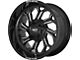 Moto Metal MO999 Gloss Black Milled 6-Lug Wheel; 22x12; -44mm Offset (16-24 Titan XD)