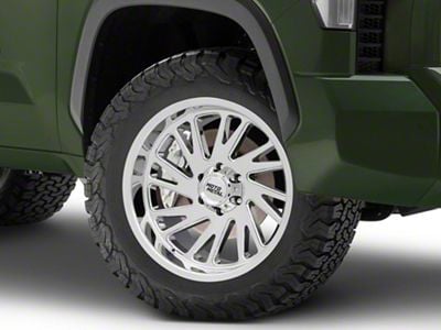 Moto Metal Combat Chrome 6-Lug Wheel; 20x10; -18mm Offset (22-24 Tundra)