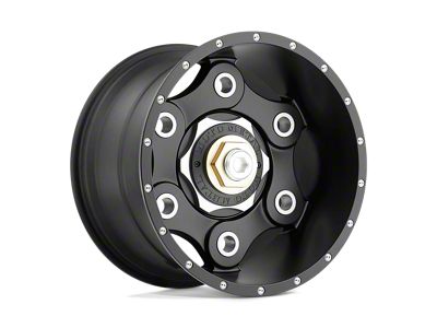Moto Metal Link Satin Black 5-Lug Wheel; 20x10; -24mm Offset (14-21 Tundra)