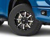 Moto Metal MO970 Gloss Black Machined 5-Lug Wheel; 18x9; 18mm Offset (14-21 Tundra)