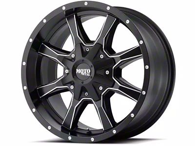 Moto Metal MO970 Semi-Gloss Black Milled 5-Lug Wheel; 20x10; -24mm Offset (07-13 Tundra)