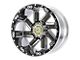 Moto Metal MO976 Satin Black Milled 6-Lug Wheel; 20x9; 18mm Offset (22-24 Tundra)