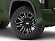 Moto Metal MO978 Razor Satin Black Machined 6-Lug Wheel; 20x10; -24mm Offset (22-24 Tundra)