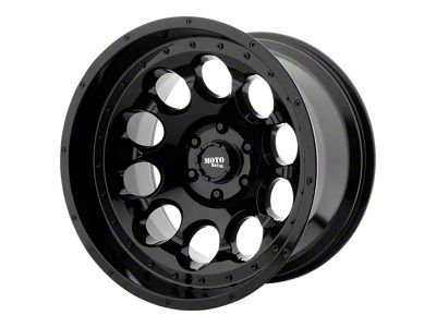 Moto Metal Rotary Gloss Black 6-Lug Wheel; 17x9; -12mm Offset (03-09 4Runner)