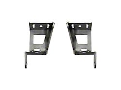 Motobilt Light Bracket Mounts for Tomahawk Front Bumper; Bare Steel (20-24 Jeep Gladiator JT)