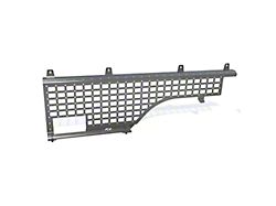 Motobilt MOLLE Bed Rack; Driver Side Panel; Bare Steel (20-24 Jeep Gladiator JT)