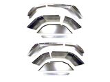 Motobilt Rear Aluminum Inner Fenders; Bare (20-25 Jeep Gladiator JT)