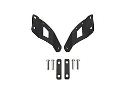 Motobilt 21.50-Inch LED Light Bar Hood Mount; Black (97-06 Jeep Wrangler TJ)