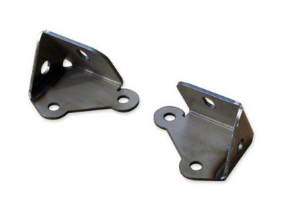 Motobilt A-Pillar Light Mounts; Black (07-18 Jeep Wrangler JK)