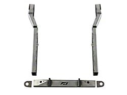 Motobilt Back Half Kit; Bare Steel (87-95 Jeep Wrangler YJ)