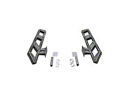 Motobilt Frame Mounted Rocker Guards for Long Arm Suspension (07-24 Jeep Wrangler JK & JL 2-Door)