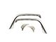 Motobilt Front Fender Flares; Bare Steel (18-24 Jeep Wrangler JL)