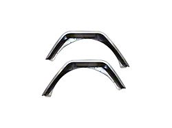 Motobilt Highline Rear Fenders; Bare Steel (18-24 Jeep Wrangler JL 4-Door)