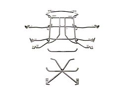 Motobilt Roll Cage Kit; Bare Steel (07-18 Jeep Wrangler JK 4-Door)