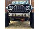 Motobilt Stubby Front Bumper with Grille Hoop and Stinger; Bare Steel (07-18 Jeep Wrangler JK)