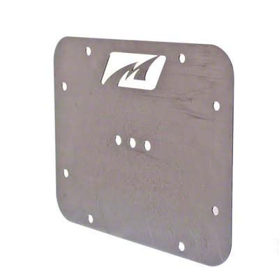 Motobilt Jeep Wrangler Tailgate Plate; Bare Steel MB1007 (07-18 Jeep ...