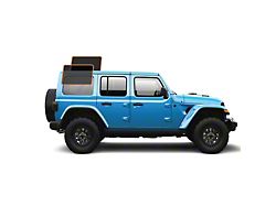 MotoShield Pro Cargo Driver/Passenger Window Tint; 5% (18-24 Jeep Wrangler JL 4-Door w/ Hard Top)