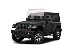 MotoShield Pro Front Windshield Tint; 75% (11-18 Jeep Wrangler JK 2-Door w/ Hard Top)